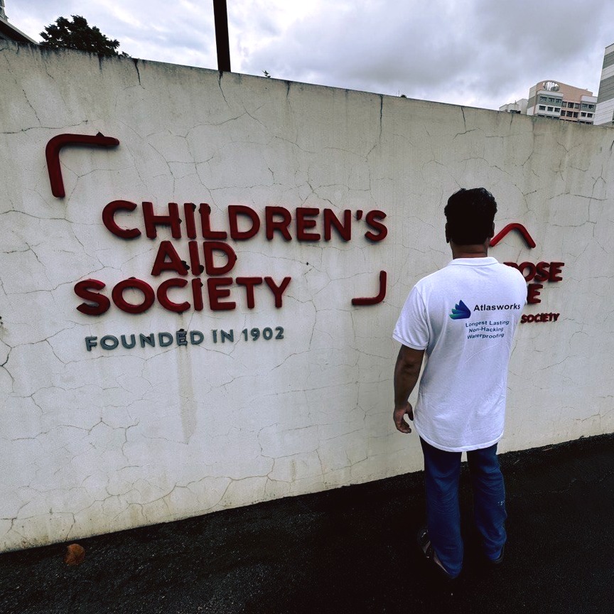 Waterproofing Project For Children's Aid Society Singapore