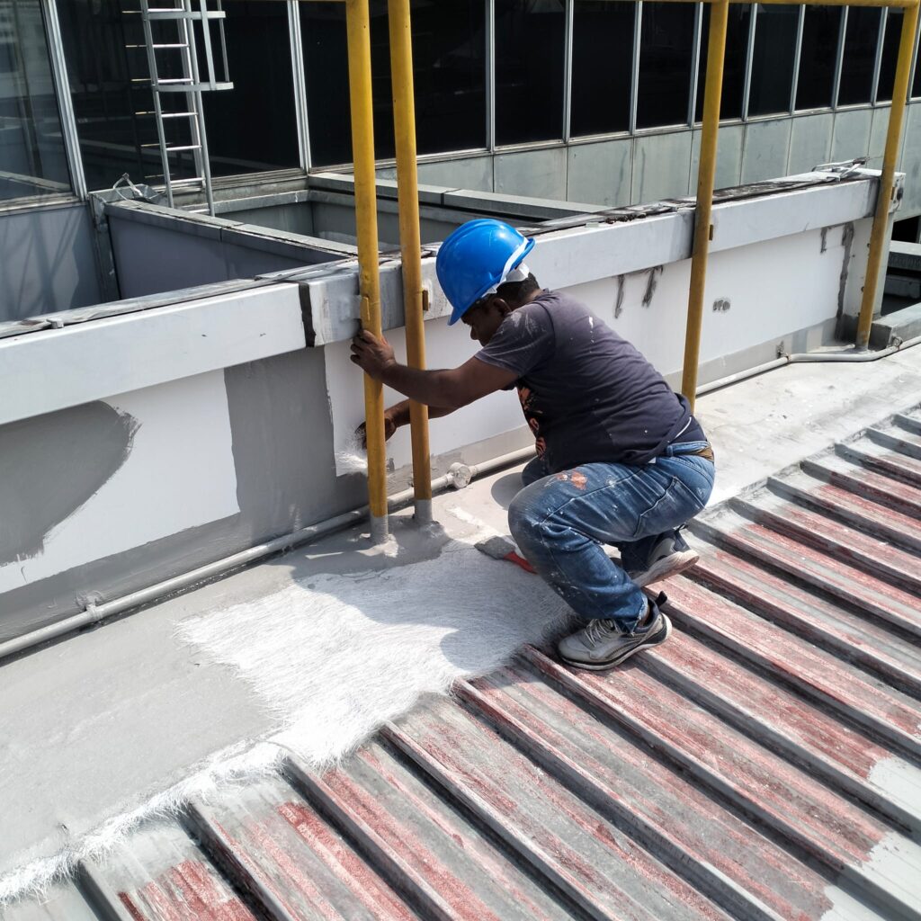 waterproofing industrial areas